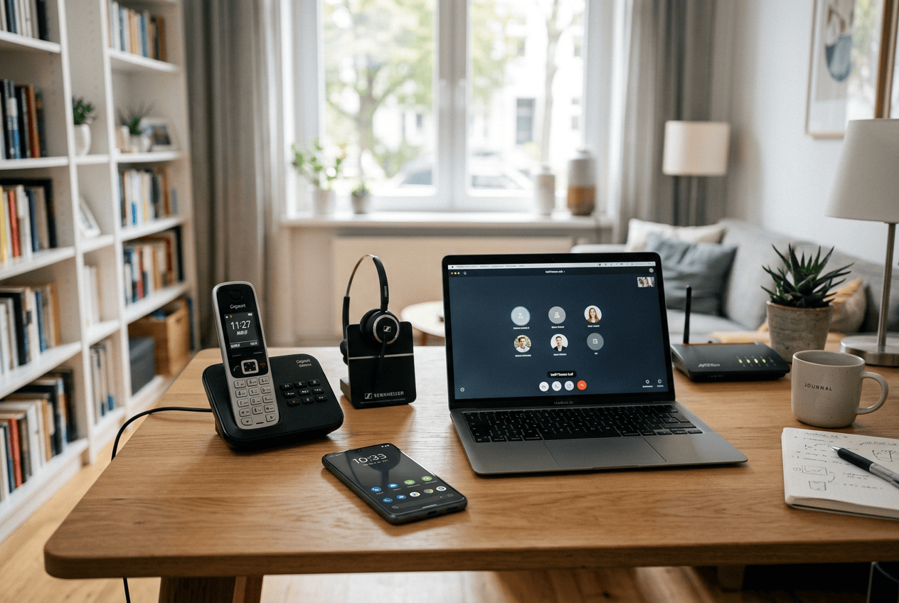 Kabelgebundene Telefone als konsequente Lösung